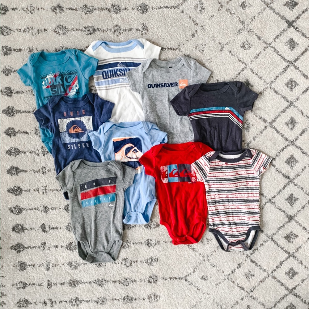 Quicksilver onesies